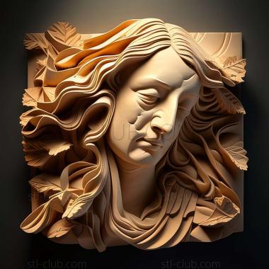 3D model sandro botticelli (STL)